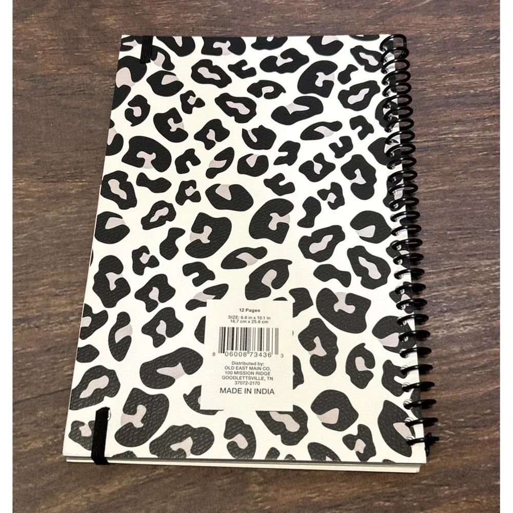 Home Finance Bill Organizer w/ Monthly Pockets Budget Planner Animal Print